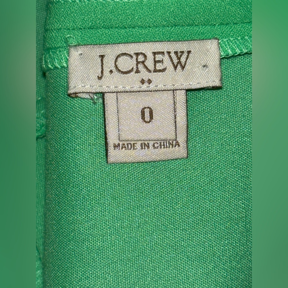 🍀JCREW Scallop Dress SZ 0🍀 - Picture 6 of 6
